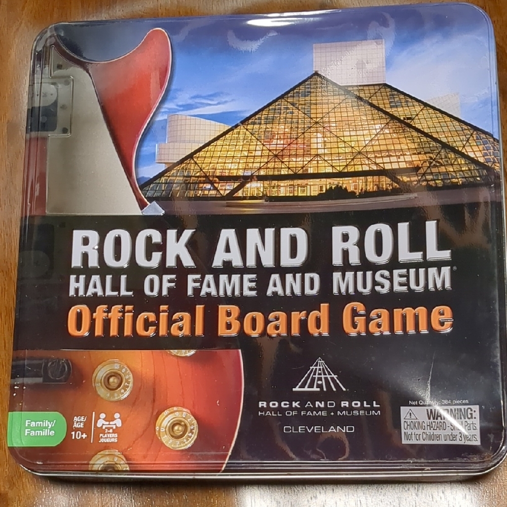 Rock and Roll Hall of Fame Official Board Game - Red
